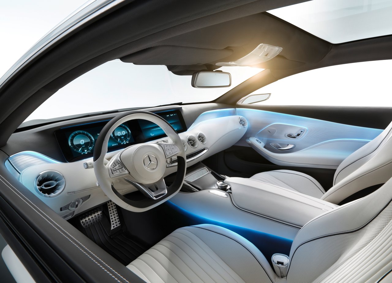 2013 Mercedes Benz S Class Coupe Concept Front Interior